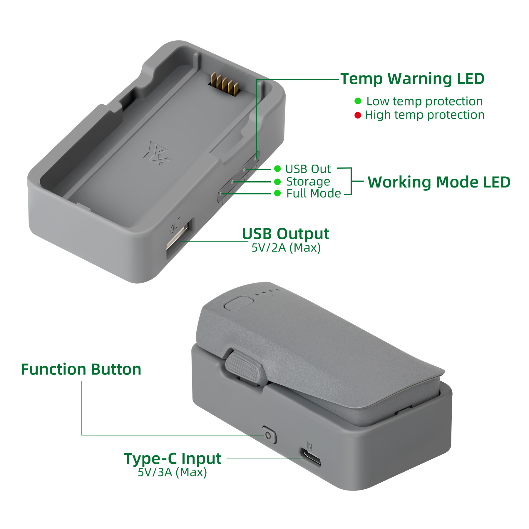 USB Battery Charger For DJI NE - огляд і ціна Drone Battery Balance Charger