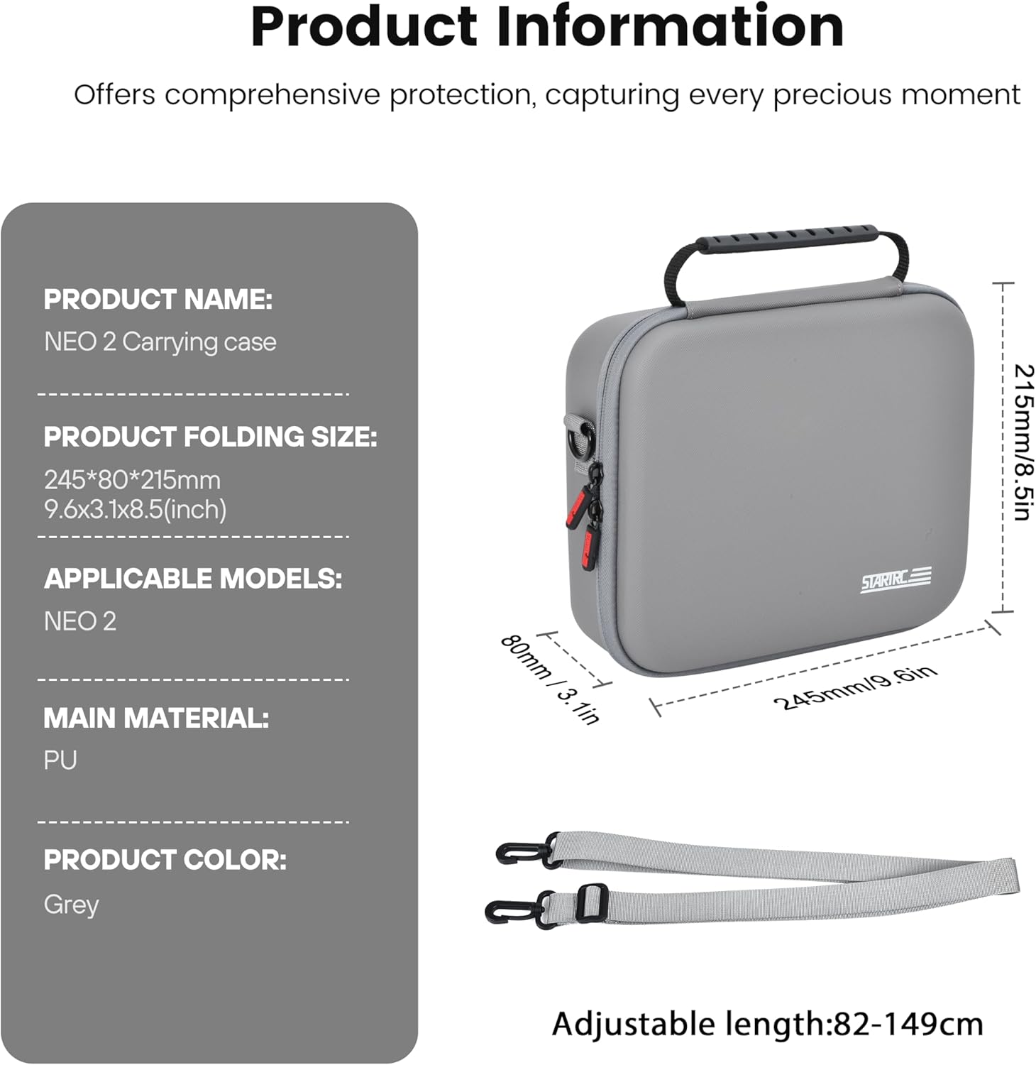 STARTRC Neo 2 Portable PU Shou - огляд і ціна Drone Battery Box