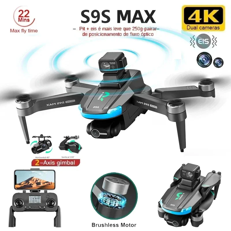 NEW S9S MAX MINI Drone 4K 2-Ax - огляд і ціна Drone Battery Case