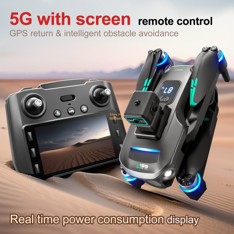 8K Dual Camera 5G WIFI FPV Rem - огляд і ціна Drone Battery Case