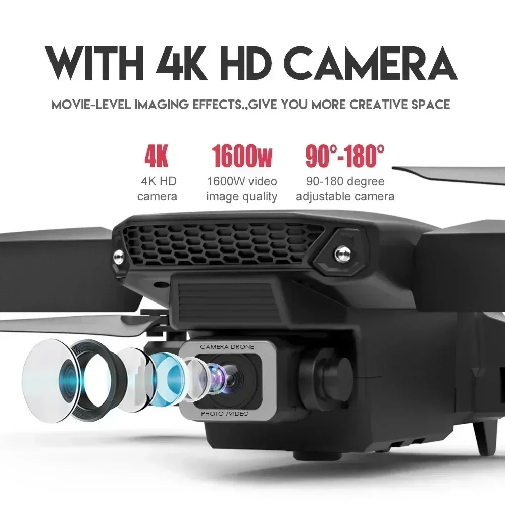E88 Pro WIFI FPV Drone Wide An - огляд і ціна Drone Battery Box