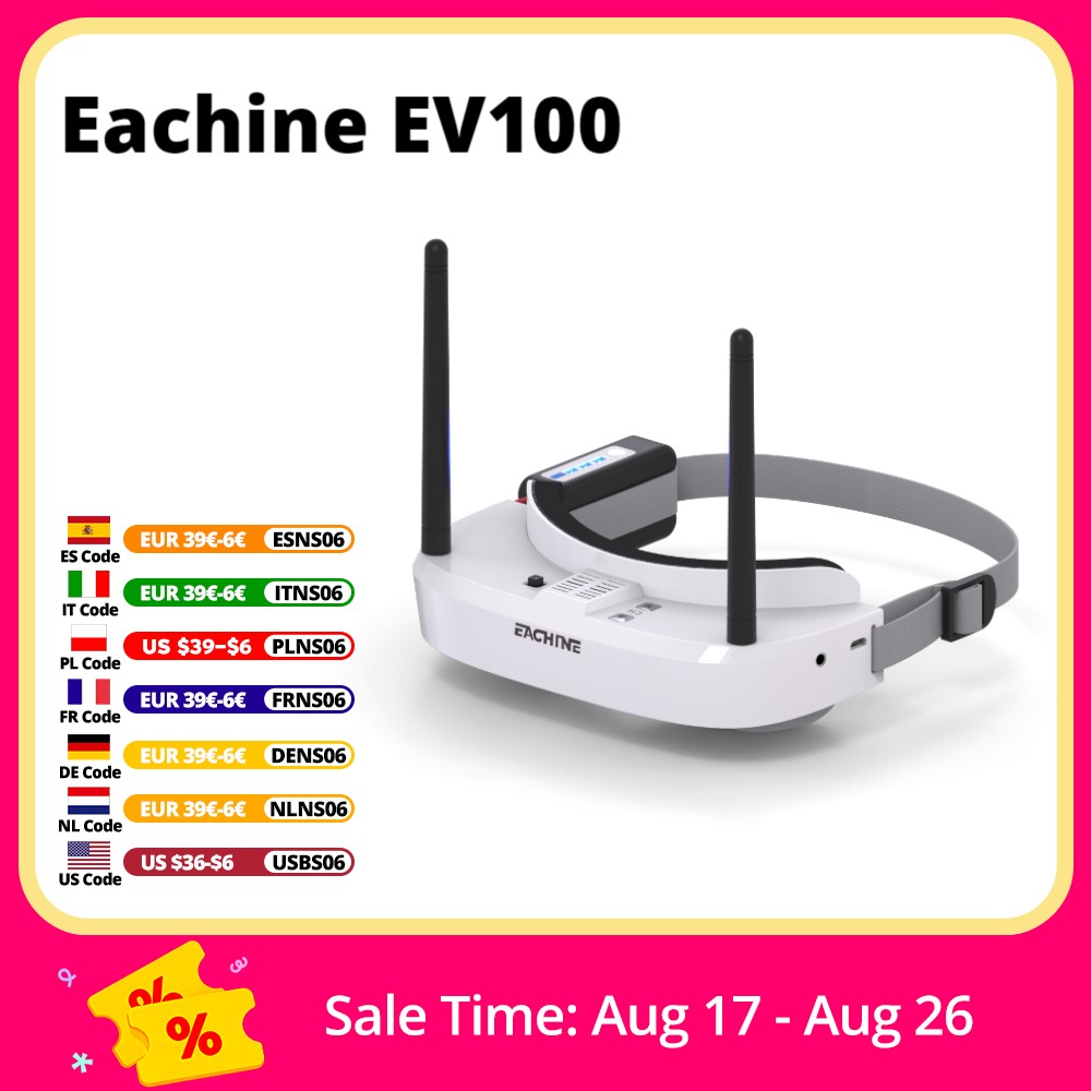Eachine EV100 720*540 5.8G 72C - огляд і ціна Drone Battery Case