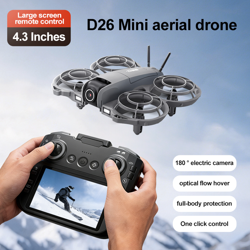 D26 Drone 4K Aerial HD 180° Ca - огляд і ціна Drone Battery Case