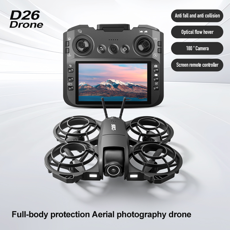 D26 Drone 4K Aerial HD 180° Ca - огляд і ціна Drone Battery Case
