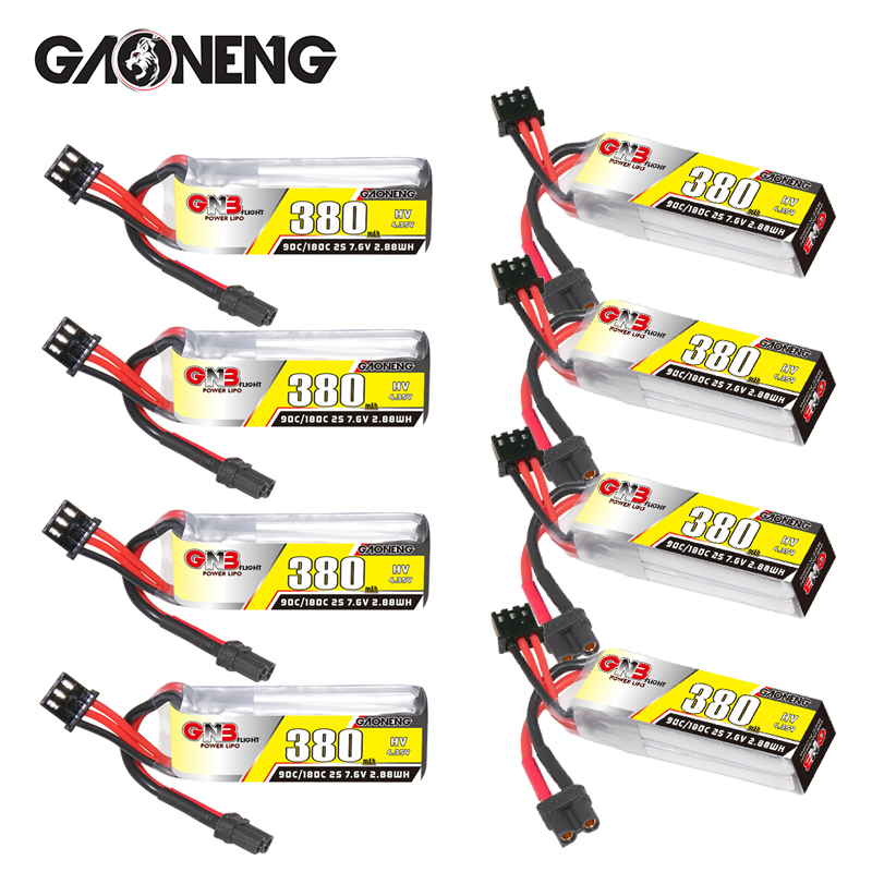 GNB 2S 7.6V 380mAh 90C/180C Li - огляд і ціна Drone Battery Plate