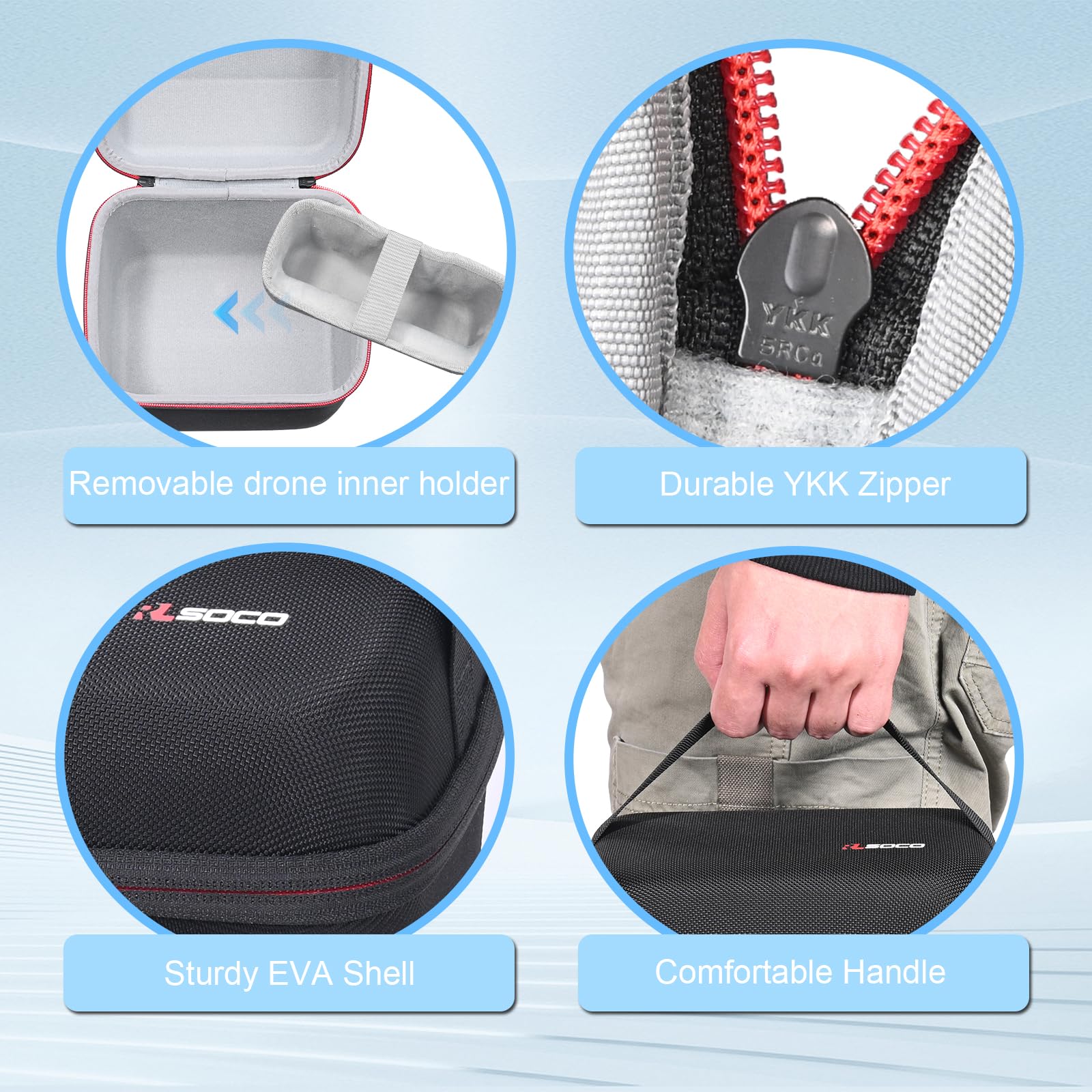 Portable Case for DJI Neo 2 Fl - огляд і ціна Drone Battery Bag